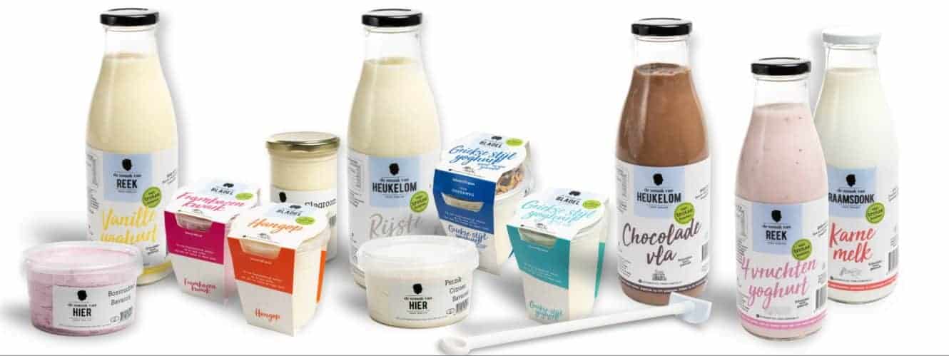 Melk yoghurt kopen bij boerderij