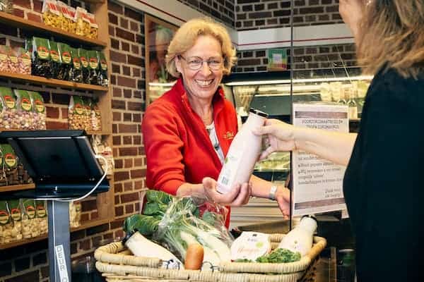 Verkoop lokale producten Smaak van hier